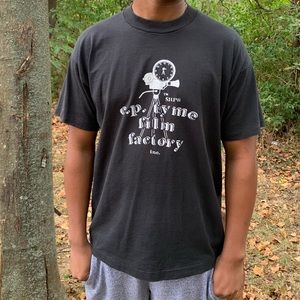 Vintage 90s C.P. Tyme film factory t-shirt